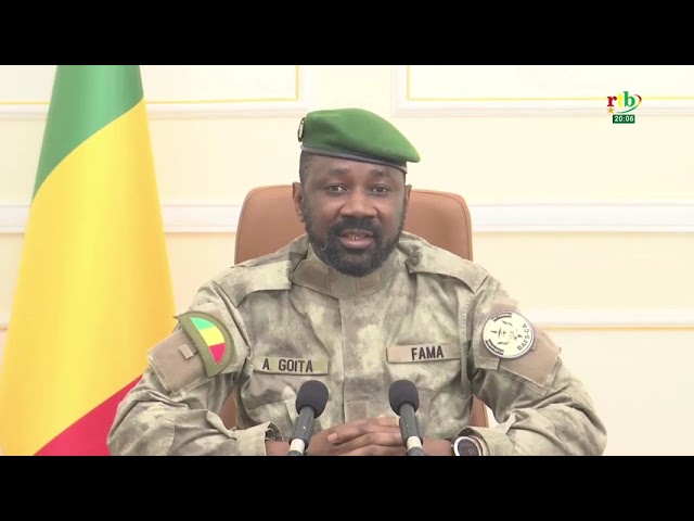 ⁣An I de l’AES:discours du Président en exercice de la confédération de l’Alliance des États du Sahel