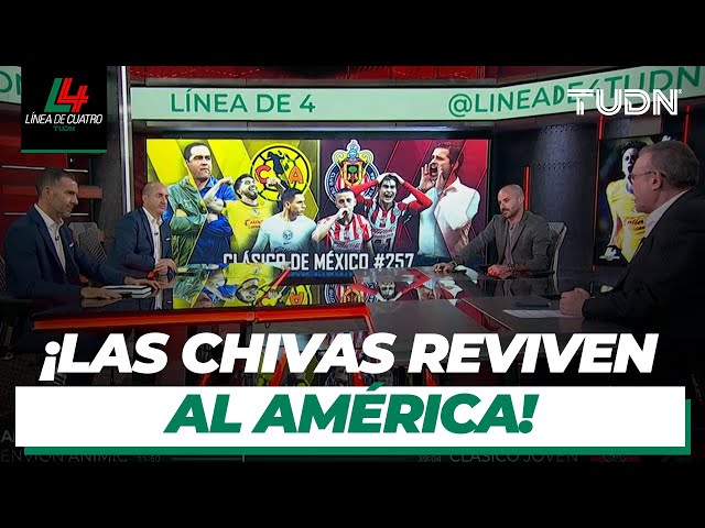 ¡El América se las ingenió, aprovechó la que tuvo y ganó el Clásico a Chivas! | Resumen Línea de 4