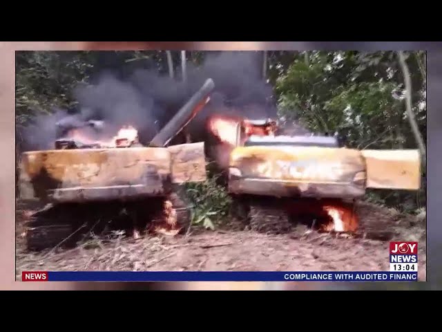 ⁣Illegal Mining: Forestry Commission arrests armed illegal miners in Subri Forest Reserve