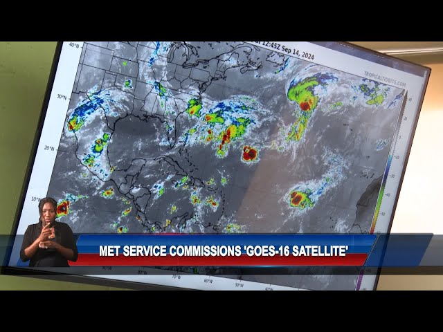 ⁣MET Service Commissions 'GOES 16 Satellite'