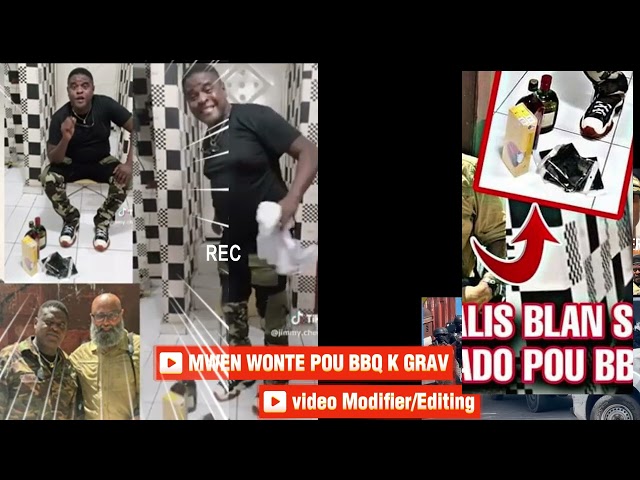 ⁣15SEP K GRAV BBQ AVILI TET LI BANC POTE KADO POU LI FRANCHEMEN K GRAV/MEN VIDEO A/BBQ FINI