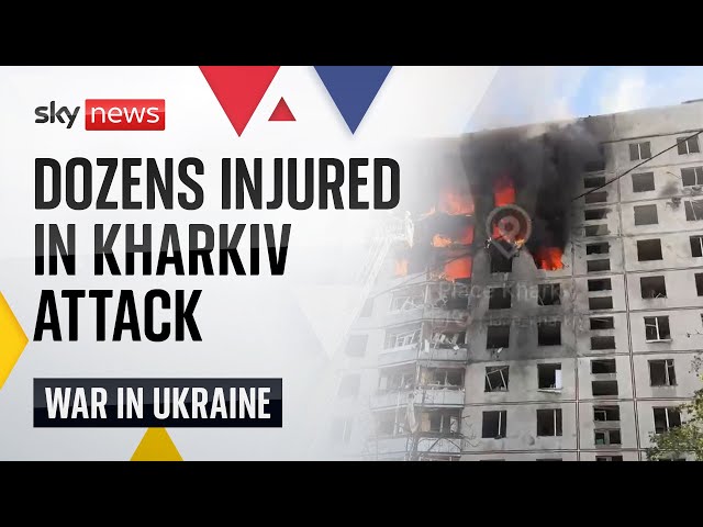 ⁣Ukraine: Pressure grows on West over long range-missiles after Kharkiv attack leaves dozens injured