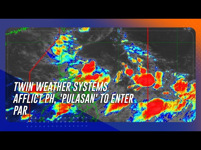 ⁣Twin weather systems afflict PH, 'Pulasan' to enter PAR