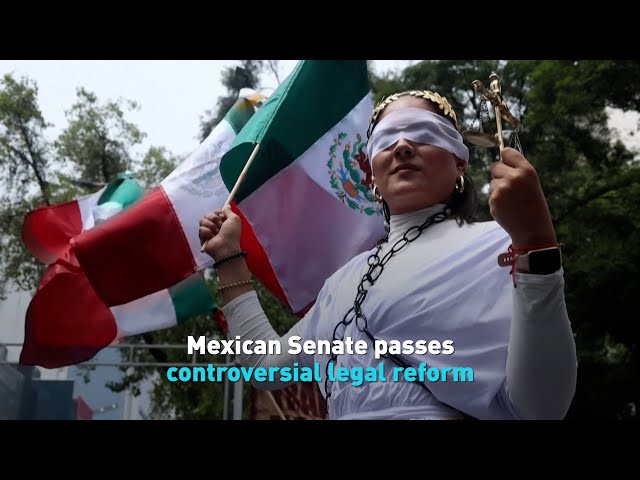 ⁣Mexican Senate passes controversial legal reform