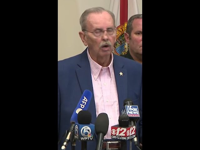 ⁣West Palm Beach Sheriff details second assassination attempt on Former President Donald Trump