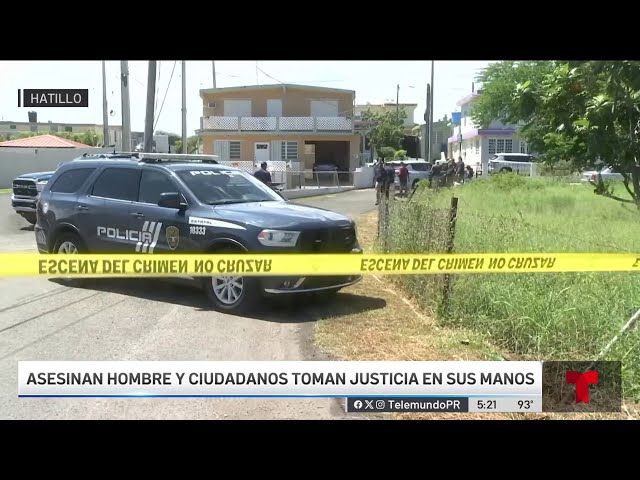 ⁣Hombre ultima a otro en negocio y le dan muerte en su intento por escapar