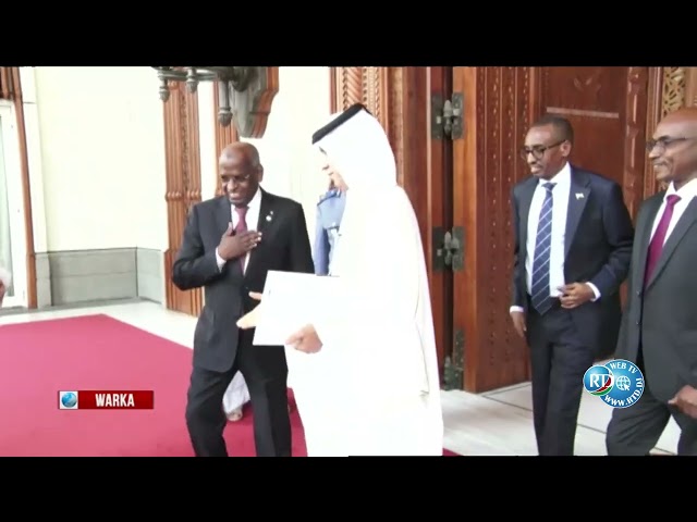 ⁣Le Premier ministre Abdoulkader Kamil Mohamed effectue une mission de travail à Doha, Qatar.