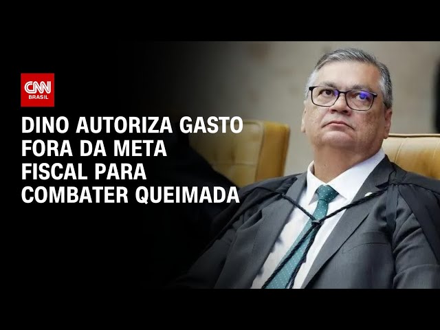 ⁣Dino autoriza gasto fora da meta fiscal para combater queimada | CNN Prime Time