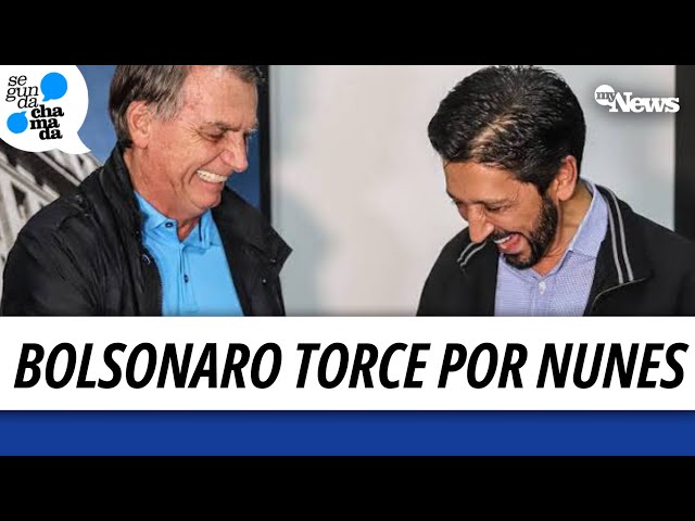 ⁣APÓS NUNES APARECER EM 1⁰ LUGAR NA DATAFOLHA BOLSONARO DECIDE SEU APOIO E MANDA INDIRETA PARA MARÇAL