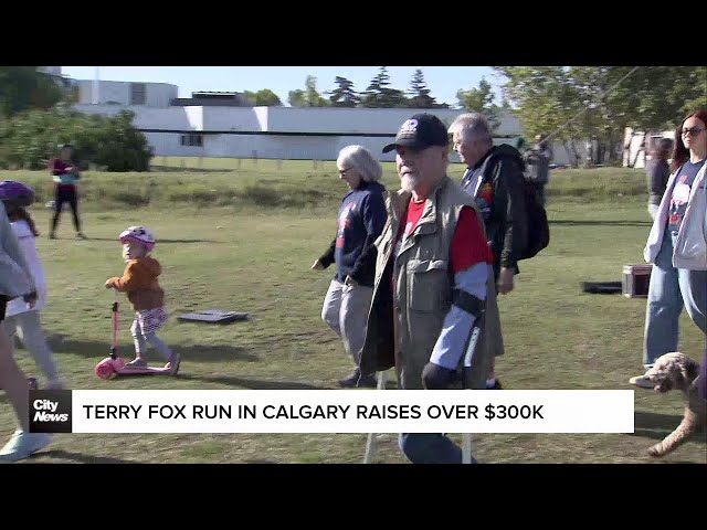 ⁣Terry Fox run in Calgary raises over $300K