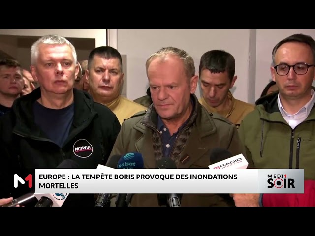 ⁣Europe : La tempête Boris provoque des inondations mortelles