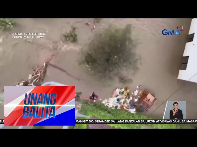 ⁣Malawakang baha, namerwisyo; aerial rescue missions, isinagawa para sa mga stranded | Unang Balita