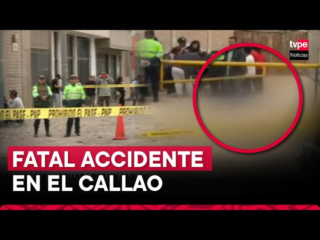 ⁣Callao: fallece niña de dos años tras ser arrollada por camión