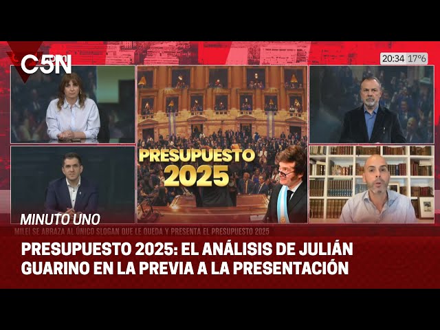 ⁣PRESUPUESTO 2025 | Hablamos con JULIÁN GUARINO en la previa de la presentación de MILEI