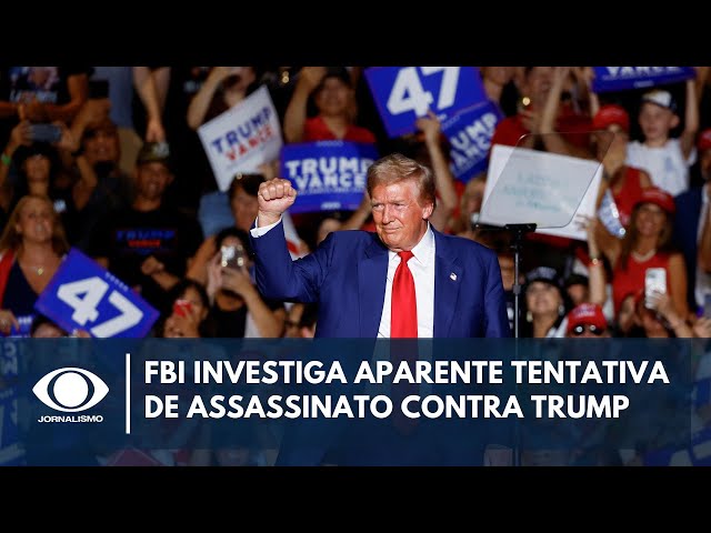 FBI investiga suposto atentado contra Trump no EUA | Band em Alta