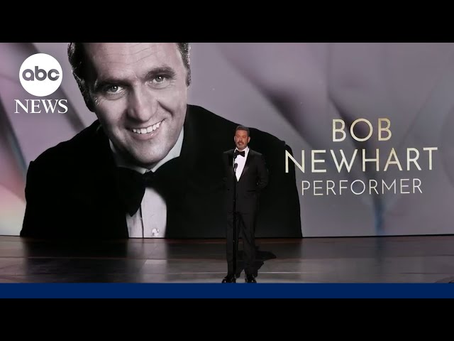 ⁣In Memoriam: Emmys pay tribute to late stars including Bob Newhart and James Earl Jones