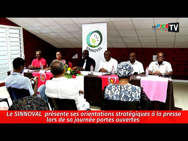 ⁣Le SINNOVAL présente ses orientations stratégiques à la presse lors de sa journée portes ouvertes