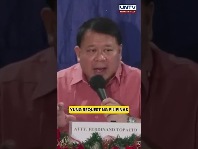 ⁣Request ng Pilipinas na i-extradite si Arnie Teves, pinawalang bisa ng Timor Leste – Atty. Topacio