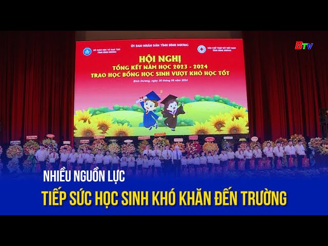 ⁣Nhiều nguồn lực tiếp sức học sinh khó khăn đến trường