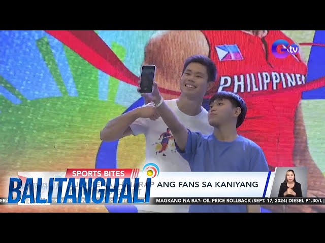 ⁣EJ Obiena, hinarap ang fans sa kaniyang meet and greet | Balitanghali