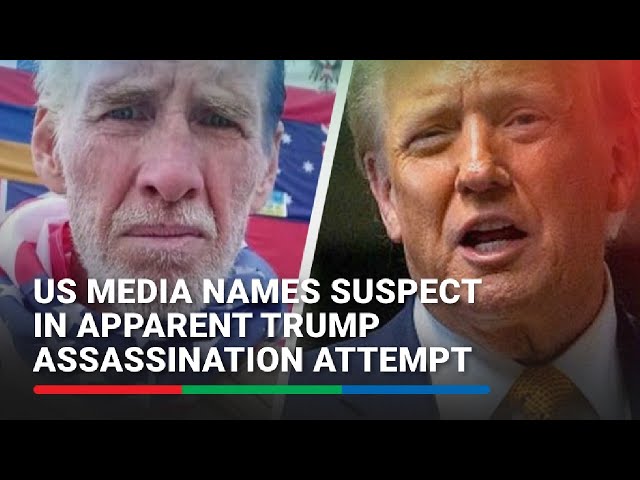 ⁣US media names suspect in apparent Trump assassination attempt | ABS-CBN News