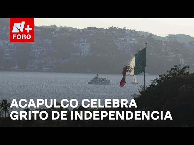 Acapulco celebra con gran alegría el grito de Independencia - Las Noticias