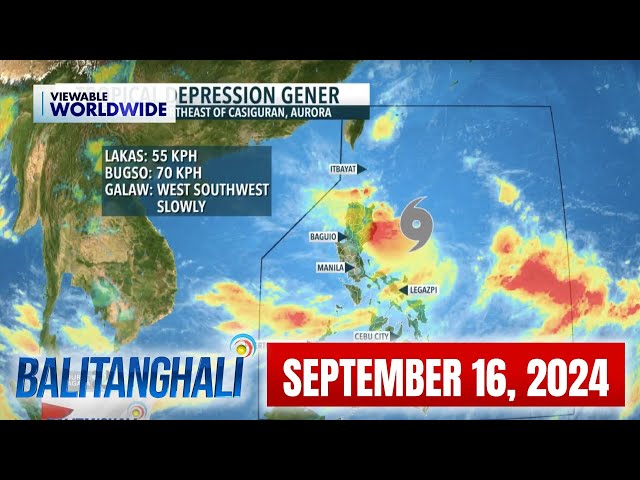 ⁣Balitanghali Express: September 16, 2024