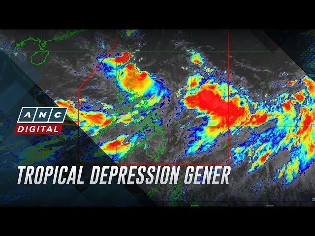 ⁣Several areas under Signal No. 1 as LPA develops into Tropical Depression Gener | ANC