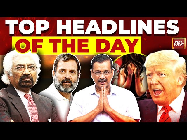 ⁣LIVE: Kejriwal Resignation News LIVE | Trump Assassination Attempt LIVE | Kolkata | India Today LIVE