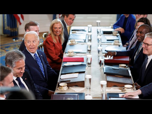 'You be quiet till I speak, ok?': Biden scolds reporter in meeting with UK PM