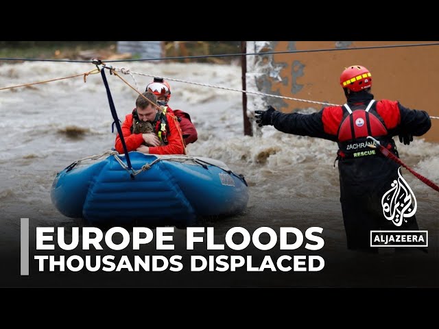 ⁣Storm Boris floods Europe, submerges towns and displaces thousands