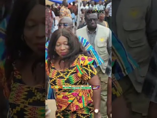 ⁣Vice President Mahamudu Bawumia arrives at the grand durbar of Axim Kundum Festival.#shorts#festival