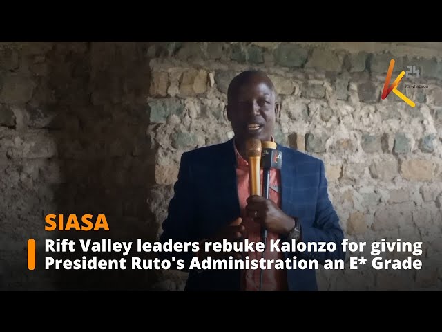 ⁣Rift Valley Leaders Rebuke Kalonzo Musyoka for Giving President Ruto's Administration an E* Gra