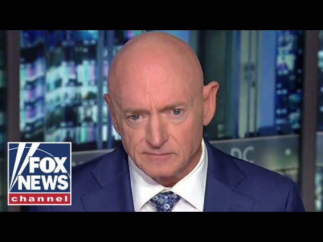 ⁣Sen. Mark Kelly: All I've seen from Trump is the past