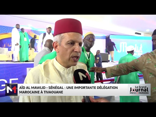 ⁣Aïd Al Mawlid - Sénégal : Une importante délégation marocaine à Tivaouane