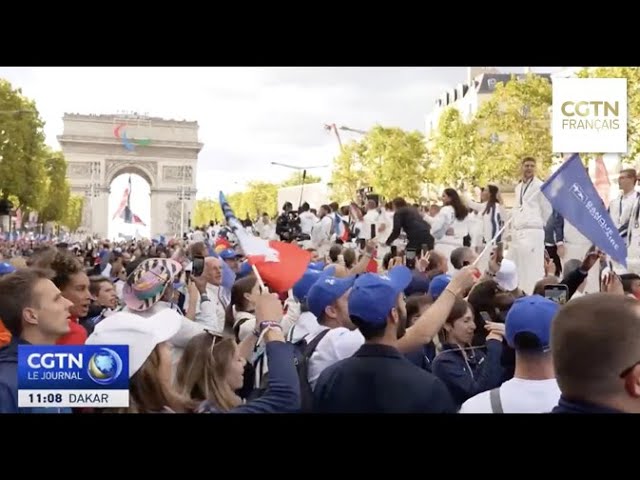 ⁣PARIS DIT ADIEU AUX JEUX Une grande « Parade des Champions » sur les Champs-Élysées