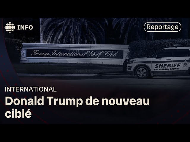 ⁣Nouvelle tentative d’assassinat contre Donald Trump