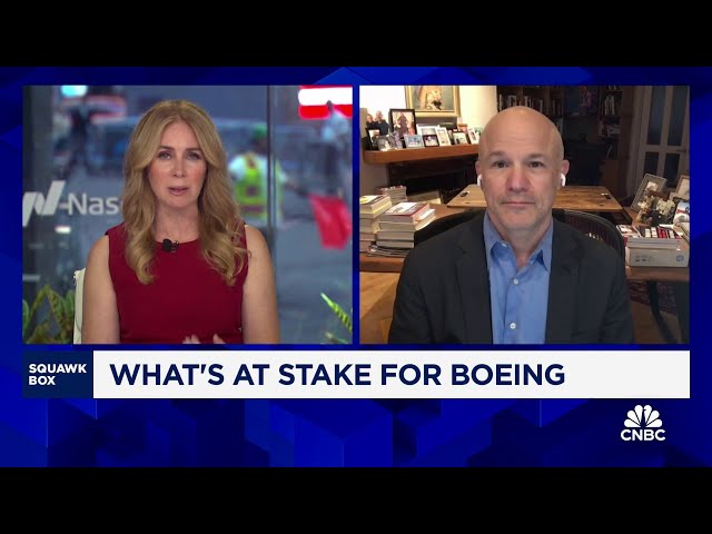 ⁣Boeing's leaders are fighting for the viability of the company, says Eric Dezenhall