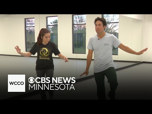 ⁣Pauleen Le learns some moves at Curio Dance in Stillwater