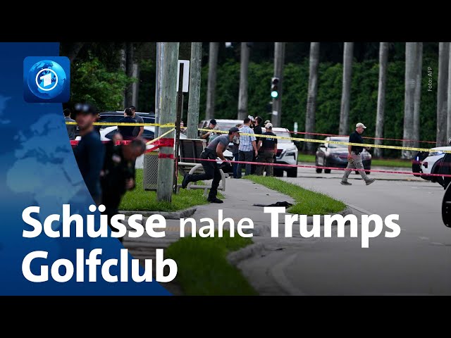 ⁣Festnahme nach mutmaßlichem Attentatsversuch auf Trump