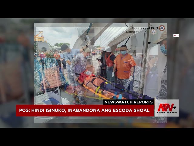 ⁣PCG: Presensya sa Escoda Shoal hindi isusuko matapos ang BRP Teresa Magbanua | NewsWatch Reports