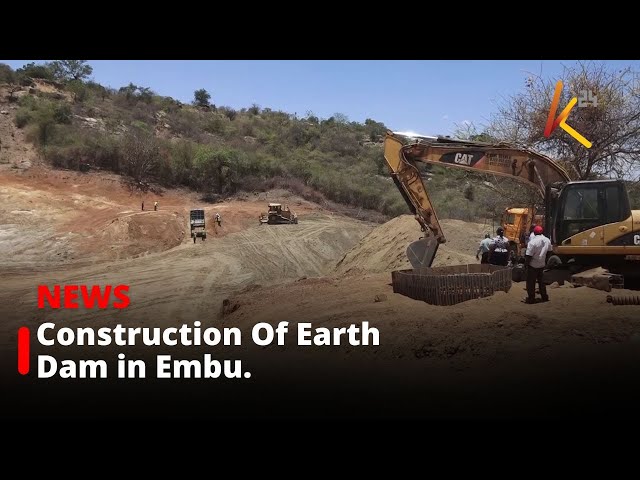 ⁣Relief For Embu Residents Following Construction Of Earth Dam.