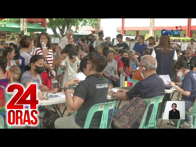 ⁣1,000 apektado ng Bagyong Carina at habagat, natulungan ng GMAKF Kalusugan Karavan | 24 Oras