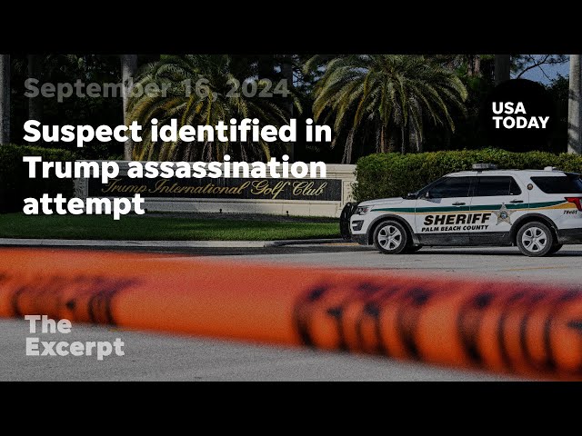 ⁣Suspect identified in Trump assassination attempt | The Excerpt