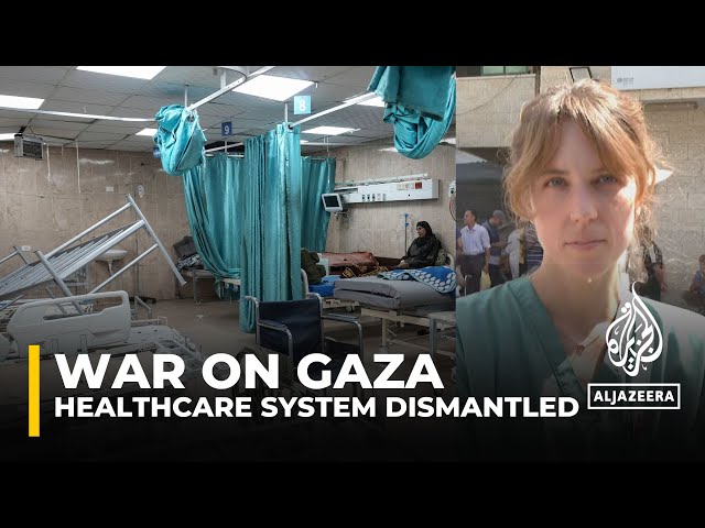 ⁣Surgeon describes dire conditions in Gaza hospitals