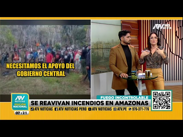 ⁣Amazonas: Desesperación en la población por incendios imparables