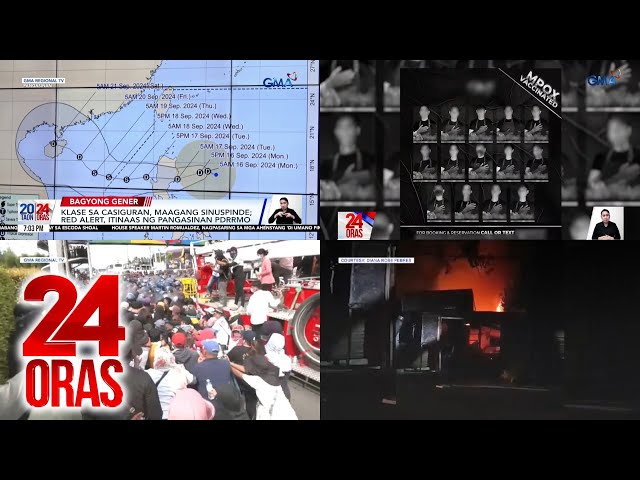 ⁣24 Oras: (Part 2) Paalala ng DOH kontra mpox; Kaso vs tumulong sa pagtatago ni Quiboloy;..., atbp.