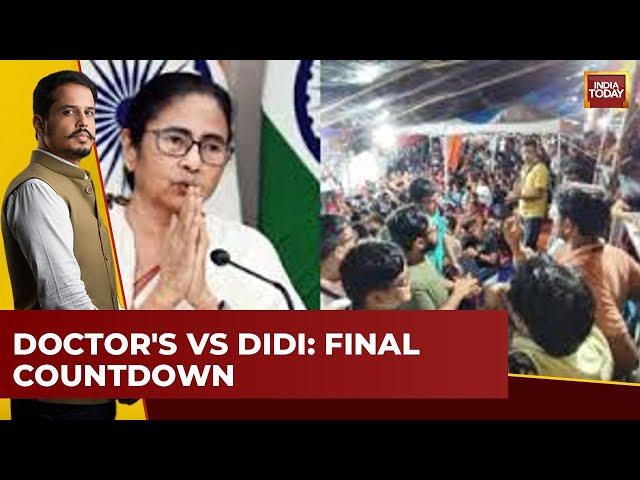 ⁣5ive Live: Doctors' Dharna Continues In Bengal, Mamata Banerjee's New Approach | India Tod