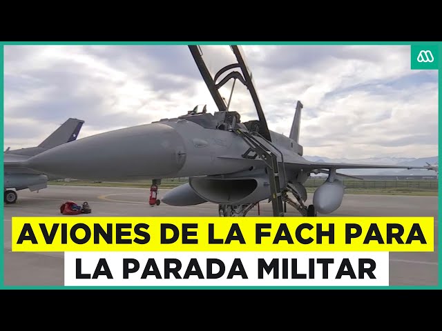 ⁣Los aviones de la FACH que estarán en la Parada Militar 2024