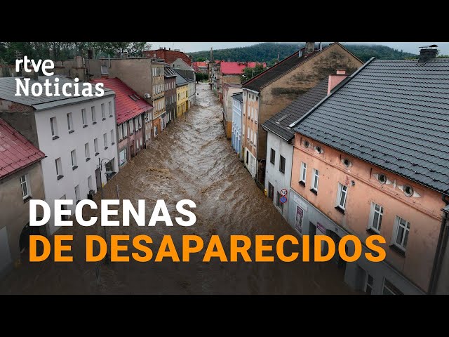 ⁣BORRASCA BORIS: Ascienden a 15 las VÍCTIMAS MORTALES por las INUNDACIONES en CENTROEUROPA | RTVE